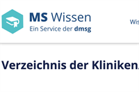 Verzeichnis von Praxen, Kliniken, Pflegediensten